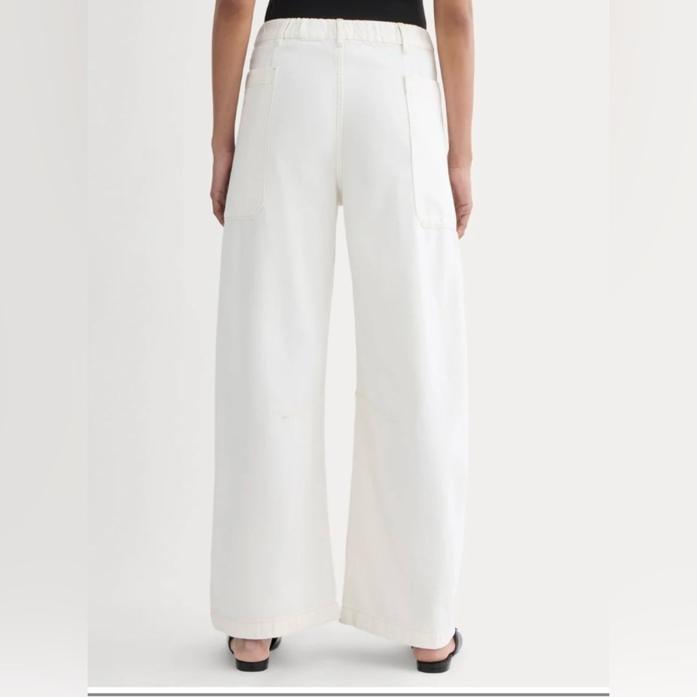 Everlane The Gardener Pull-On Jean in Bone Size 28 Regular - Picture 3 of 7